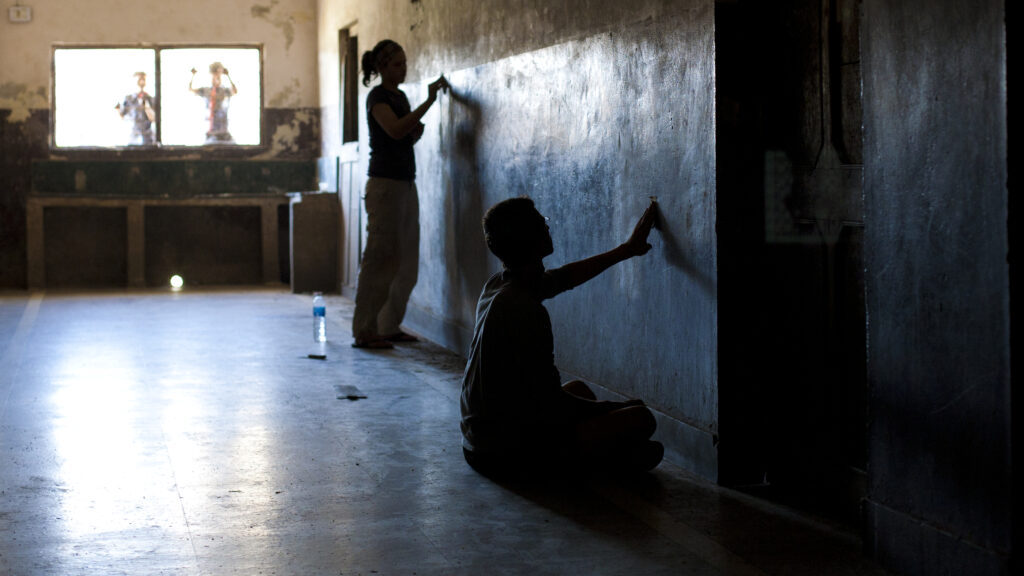 Cleaning Orphanage, Kota, India (3)